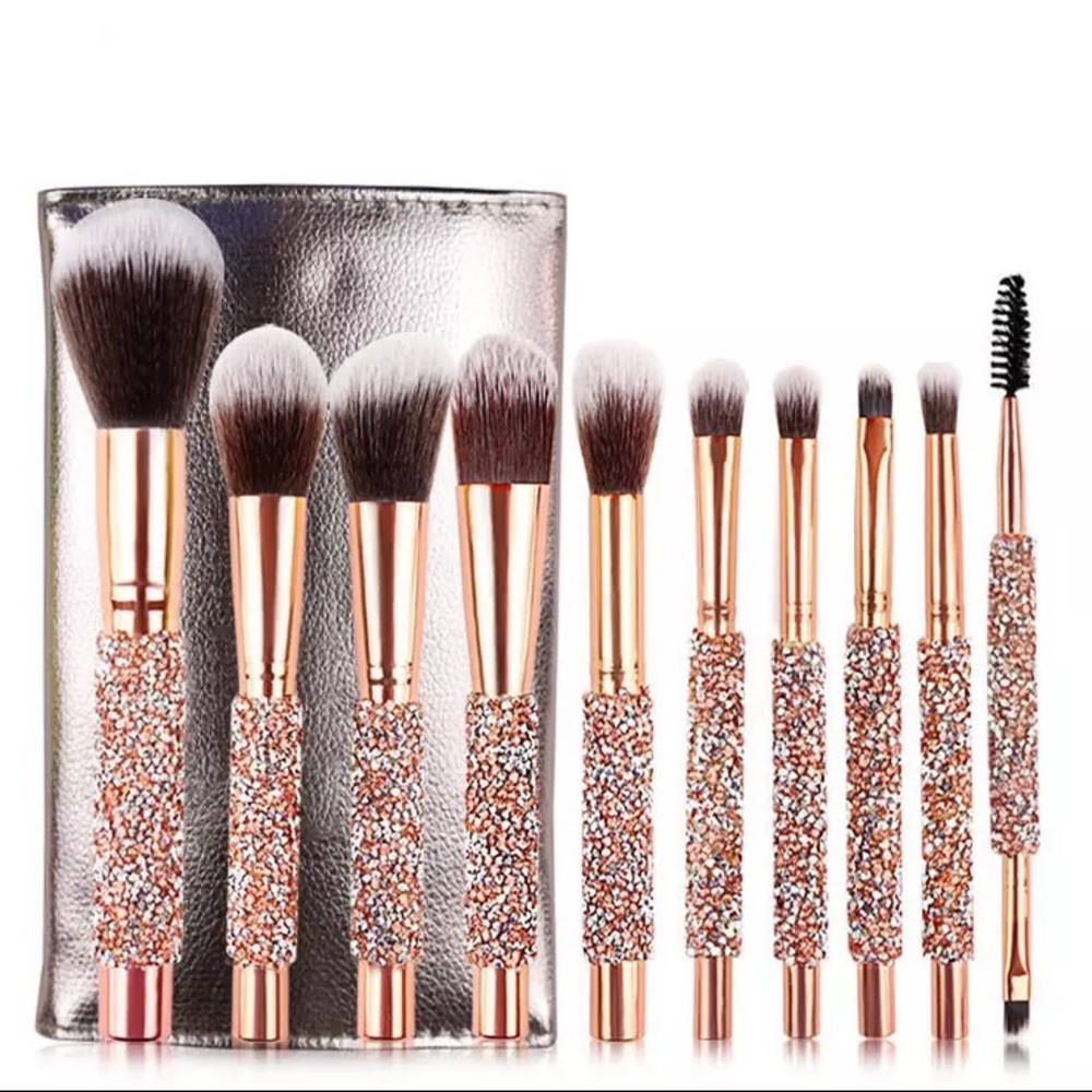 🆕10 piece make up brush set - Picture 3 of 4